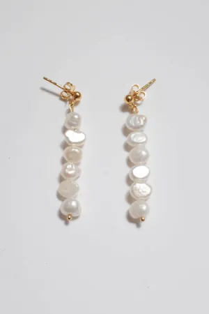 0032_LONG PEARL EARRINGS