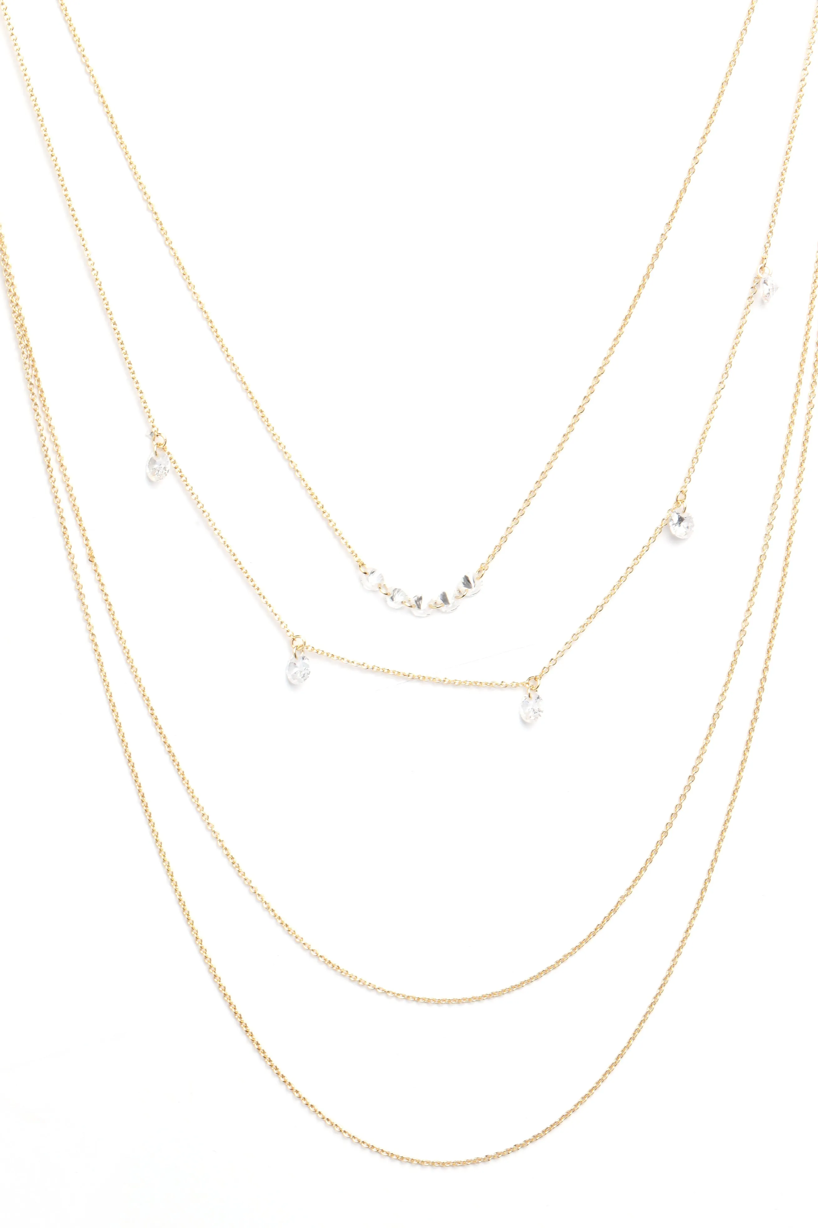Are You Down Though Necklace - Gold