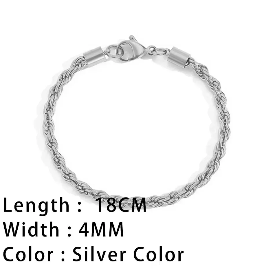 Classic Snake Chain Bracelets for Women: Trendy Gold-Plated Stainless Steel Cuban Chain Bracelet, Perfect Woman Gifts, and Jewelry