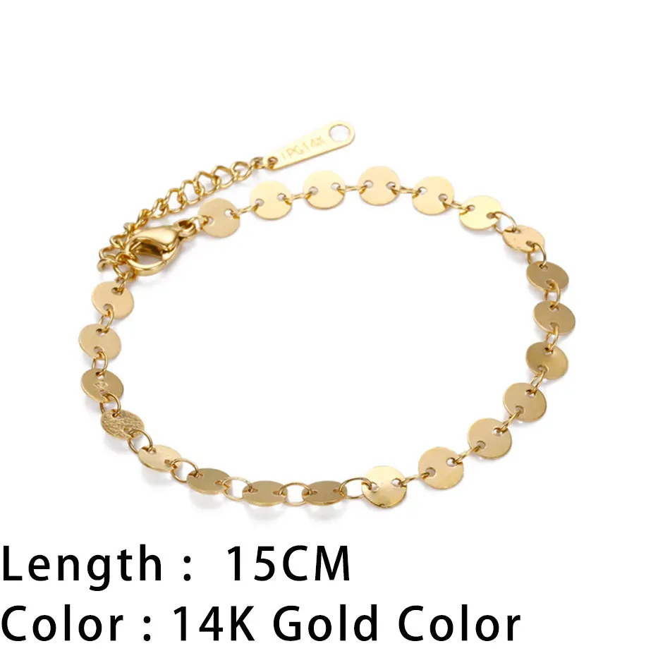 Classic Snake Chain Bracelets for Women: Trendy Gold-Plated Stainless Steel Cuban Chain Bracelet, Perfect Woman Gifts, and Jewelry