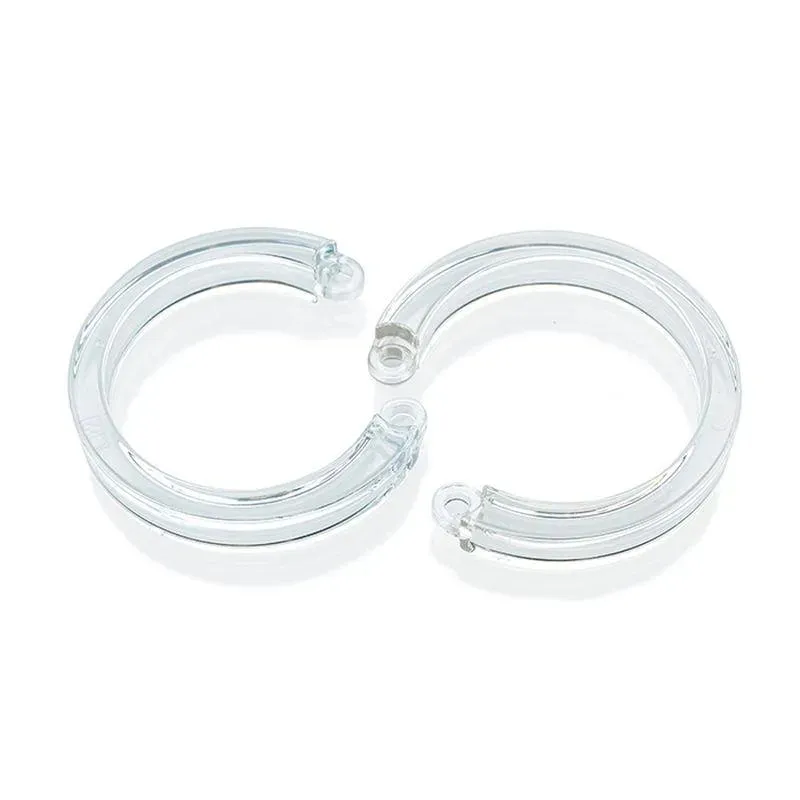 Cockcage U Ring 2 Pc L/XL Clear