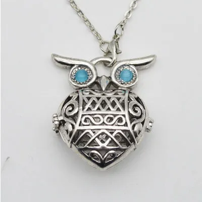 Essential Oil Diffuser Boho Necklace For Women Engelsrufer Necklace Aromatherapy Jewelry  Necklace With Lava Stone Lockets