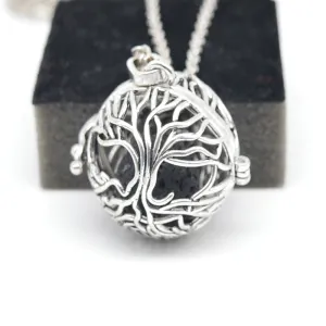 Essential Oil Diffuser Boho Necklace For Women Engelsrufer Necklace Aromatherapy Jewelry  Necklace With Lava Stone Lockets