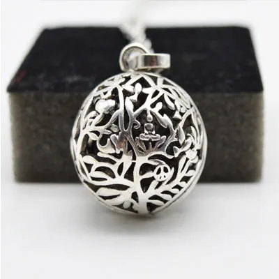 Essential Oil Diffuser Boho Necklace For Women Engelsrufer Necklace Aromatherapy Jewelry  Necklace With Lava Stone Lockets